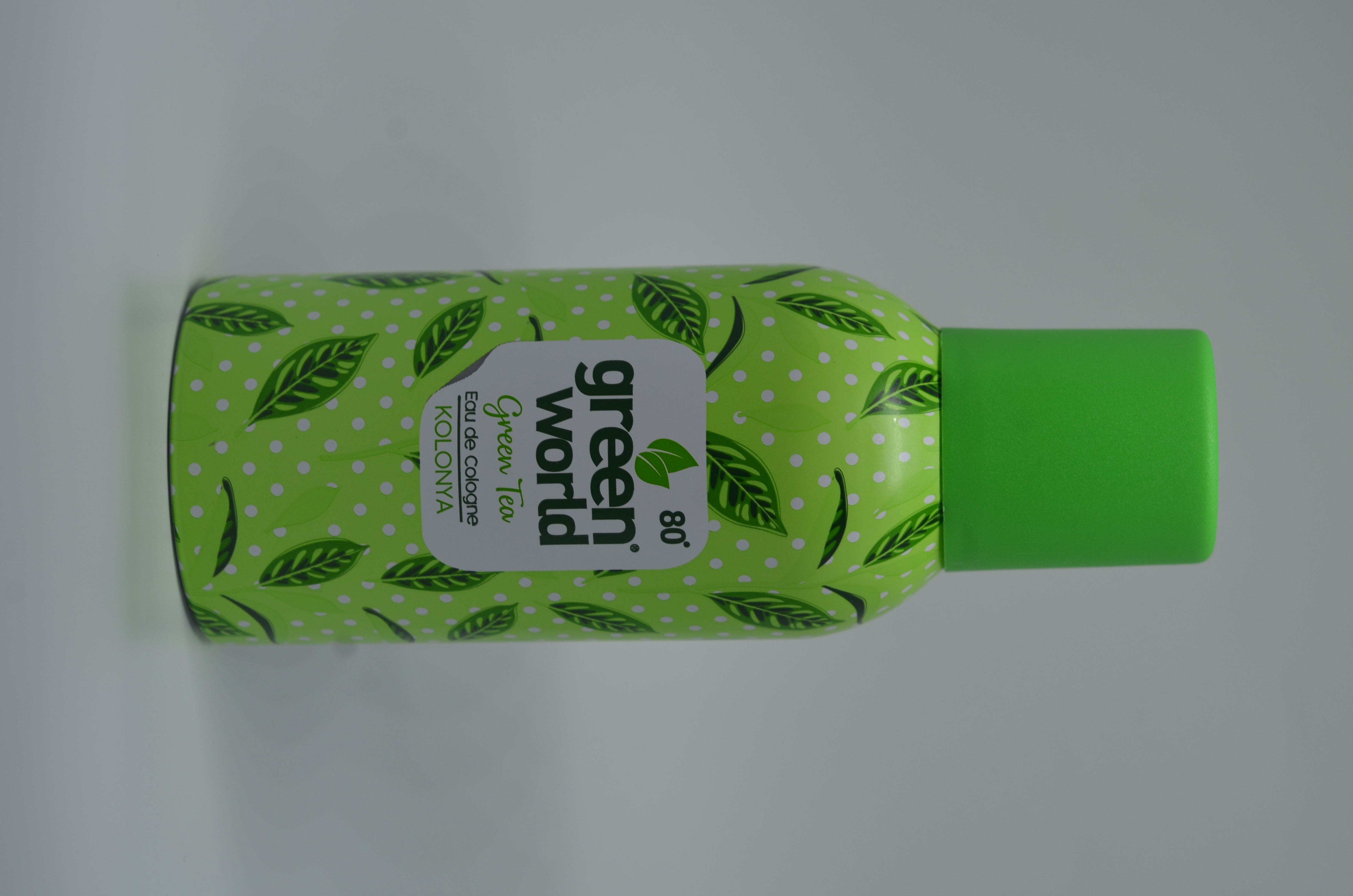 AUE Depon Greenworld Aeresol Kolonya Yeşil Çay